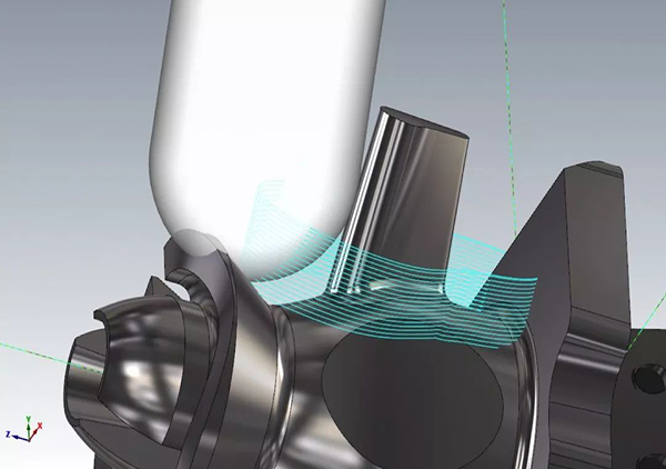 How to use elliptical cutter for superstring finishing?